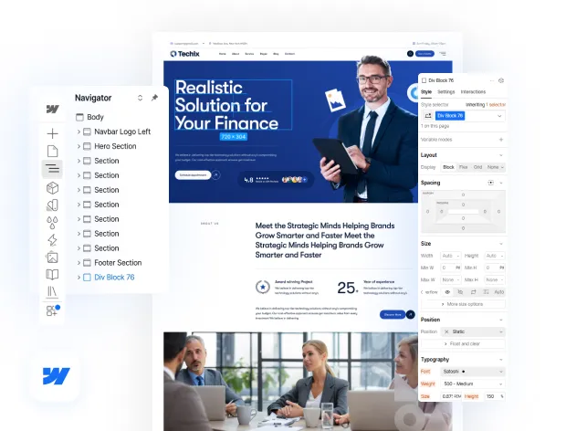Webflow Development Showcase